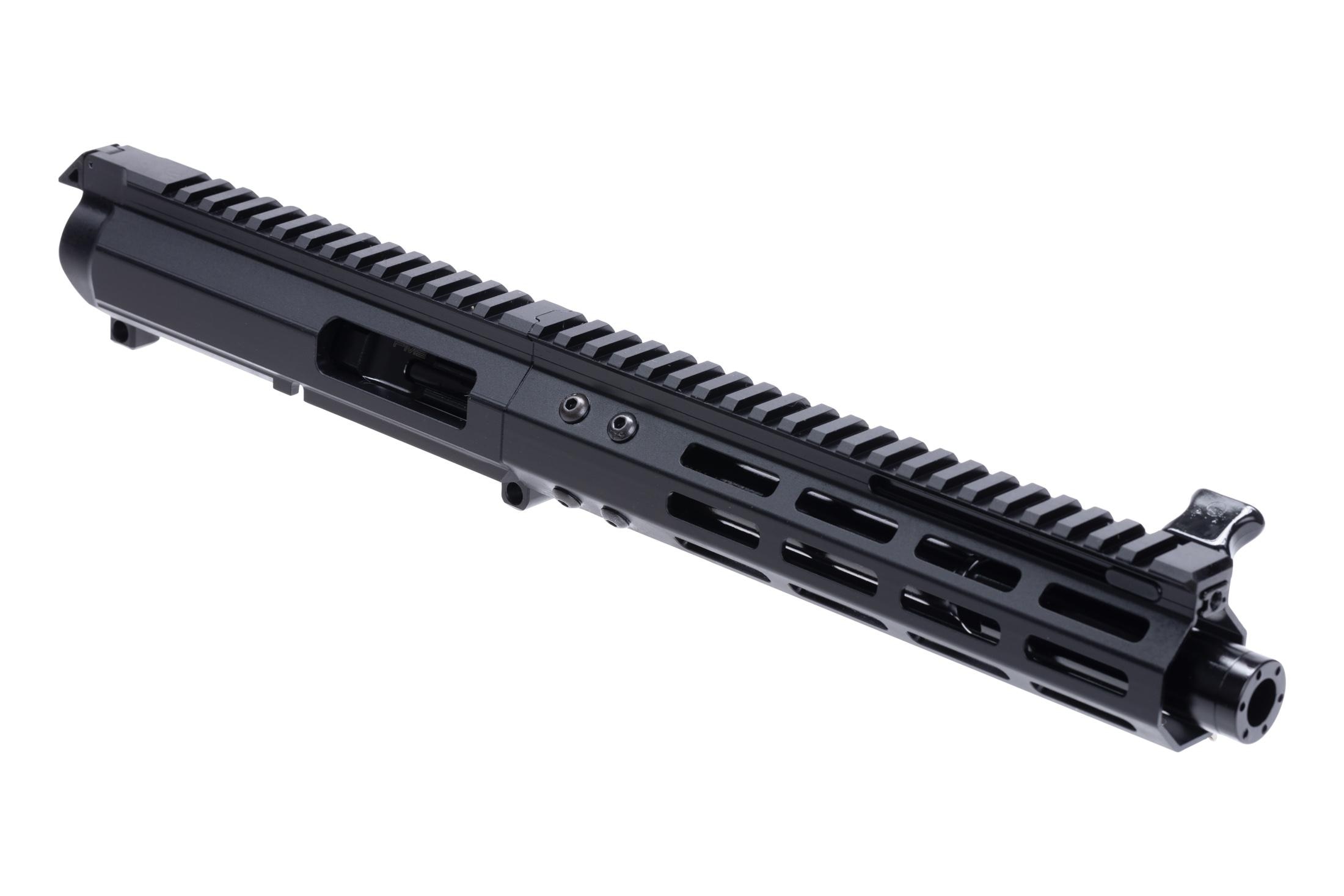 Foxtrot Mike Products Complete 9mm AR-15 Upper 7" for Glock Style Receivers - 8.75" M-LOK Rail - Blast Diffuser